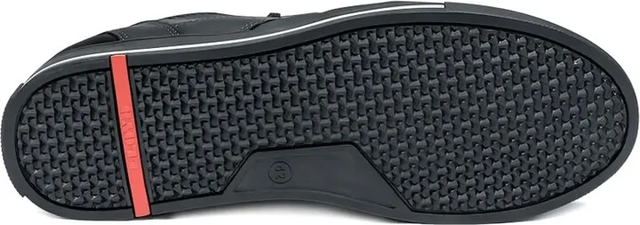 Ellison textured leather sneakers - Image 4
