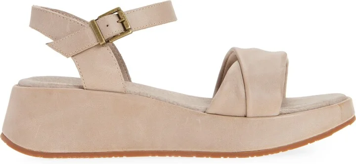 Elly Ankle Strap Platform Wedge Sandal - Image 9