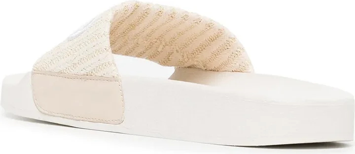 Elly II logo-embroidered slides - Image 3