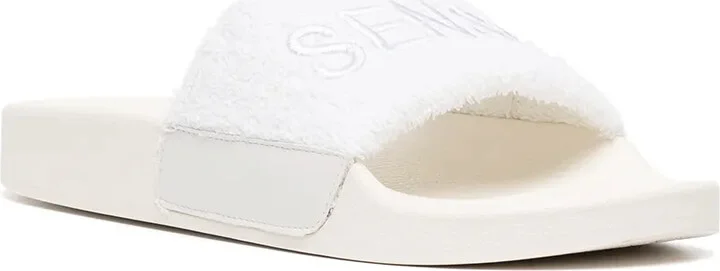 Elly logo-embroidered slides - Image 2