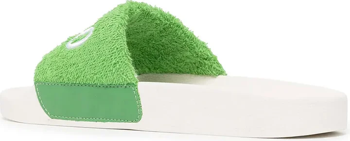 Elly logo-embroidered slides - Image 3
