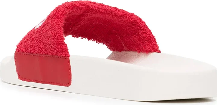 Elly logo-embroidered slides - Image 3