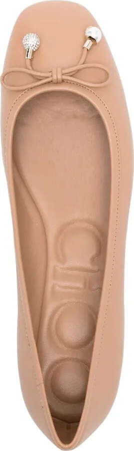 Elme leather ballerina shoes - Image 4