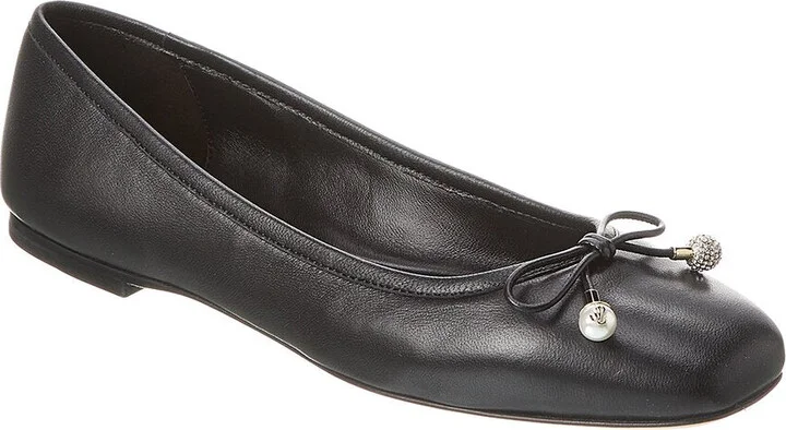 Elme Leather Flat