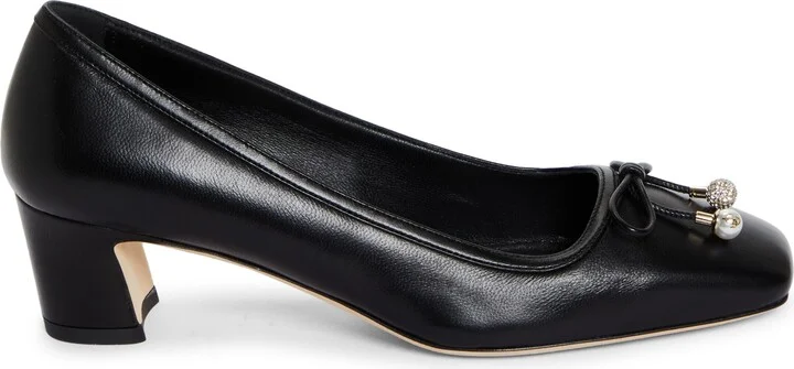 Elme Square Toe Ballet Pump - Image 3