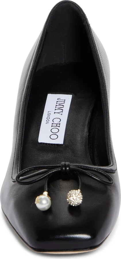 Elme Square Toe Ballet Pump - Image 4