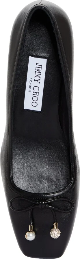 Elme Square Toe Ballet Pump - Image 5