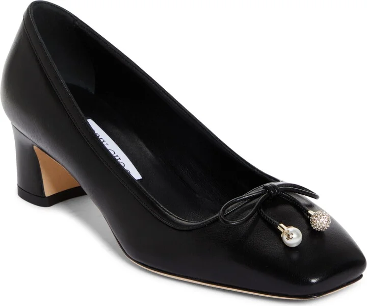 Elme Square Toe Ballet Pump