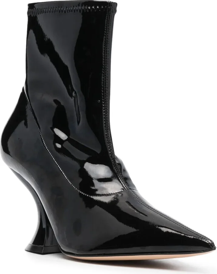 Elodie 80mm leather ankle boots - Image 2