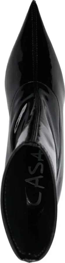 Elodie 80mm leather ankle boots - Image 4