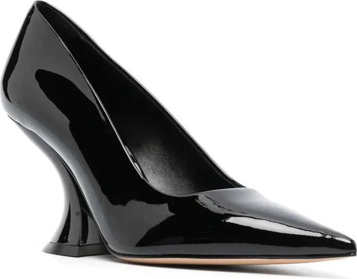 Elodie 80mm patent-leather pumps - Image 2