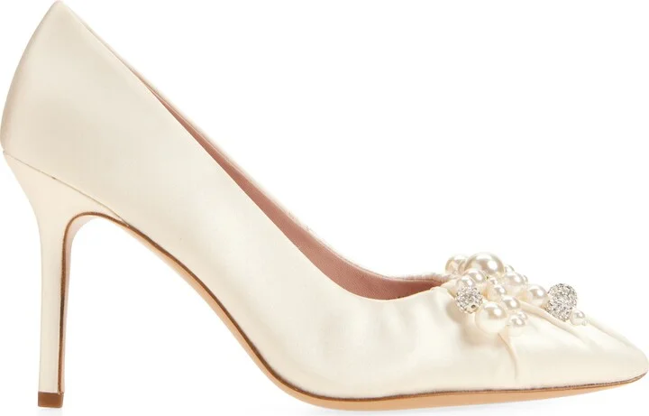 Elodie Faux Pearl Pump - Image 3