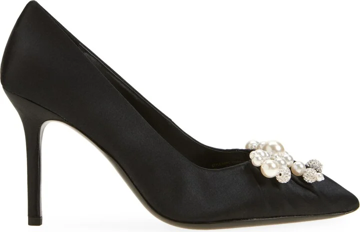 Elodie Faux Pearl Pump - Image 10