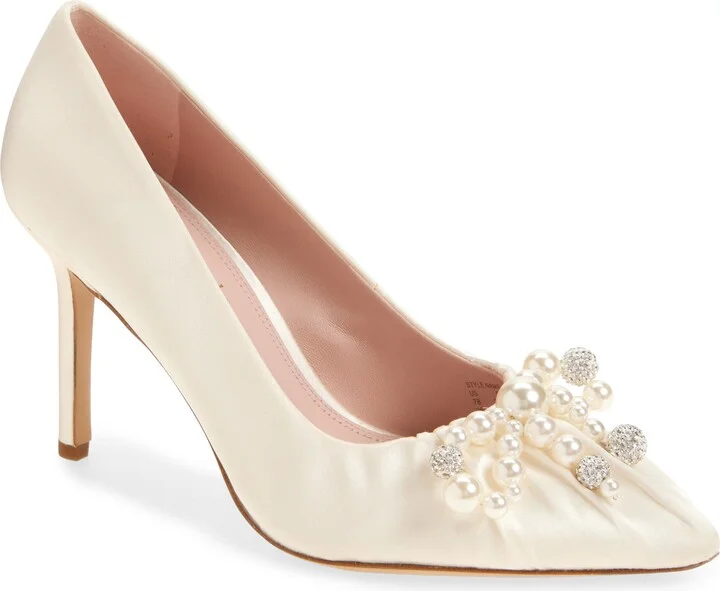 Elodie Faux Pearl Pump