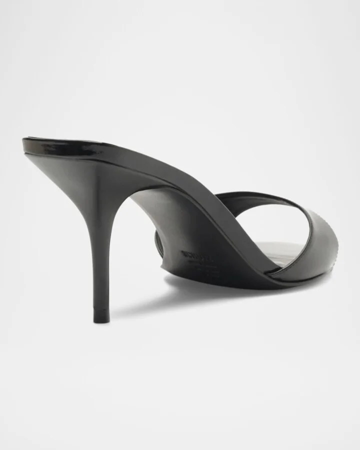 Elodie Patent Stiletto Mule Sandals - Image 3