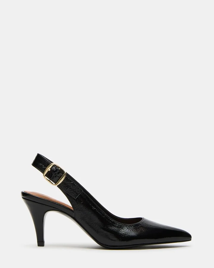 Elodine Black Leather