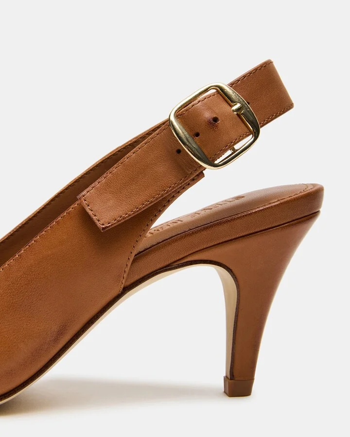Elodine Tan Leather - Image 3