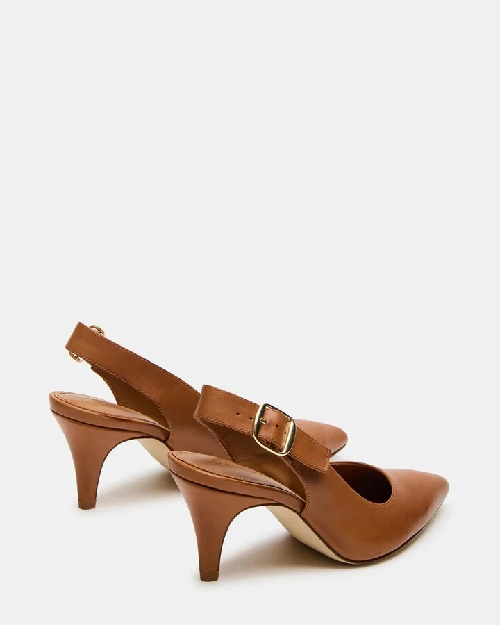 Elodine Tan Leather - Image 5