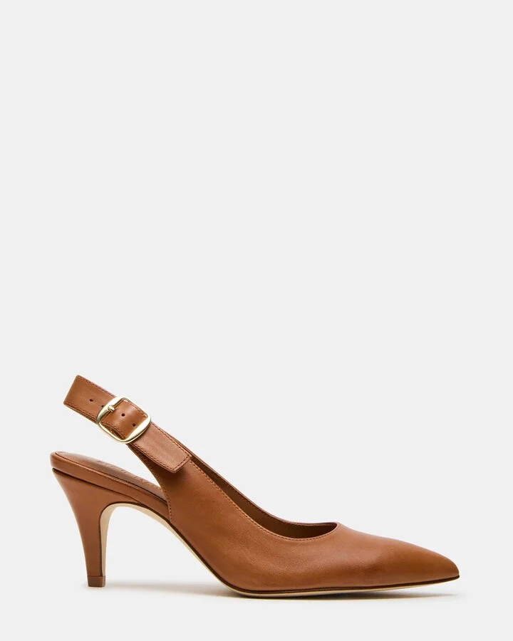 Elodine Tan Leather