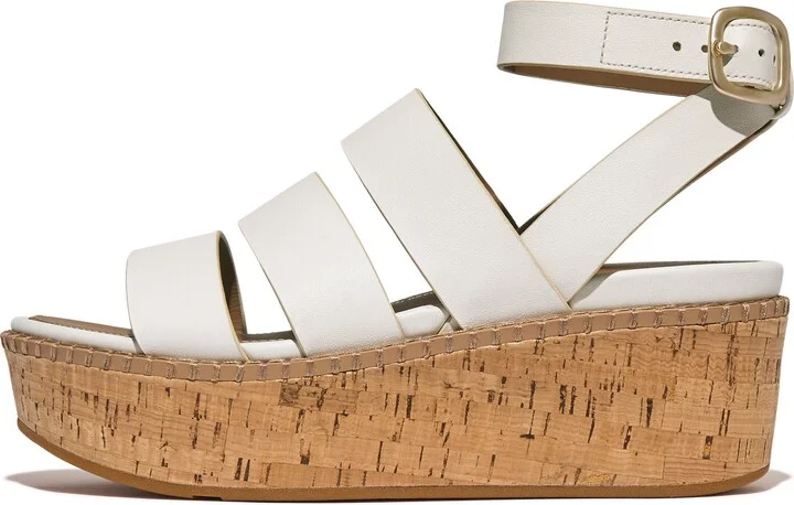 Eloise Platform Wedge Cork Sandal - Image 7