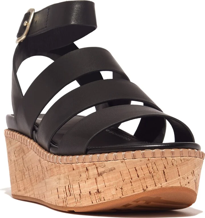 Eloise Platform Wedge Cork Sandal