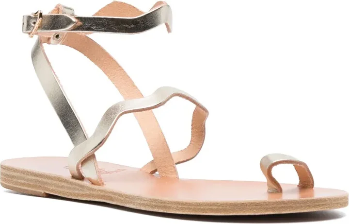Elounda leather sandals - Image 2