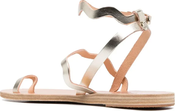 Elounda leather sandals - Image 3