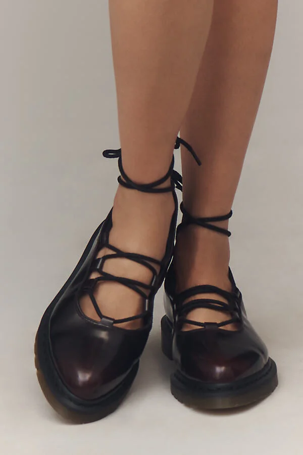 Elphie II Leather Ballet Flats - Image 2