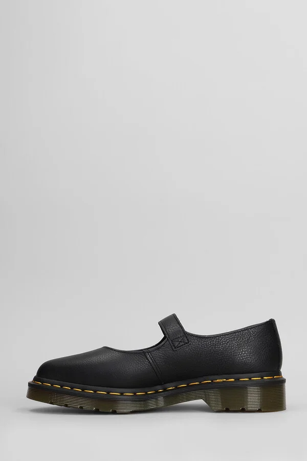 Elphie Mj Loafers In Black Leather - Image 3