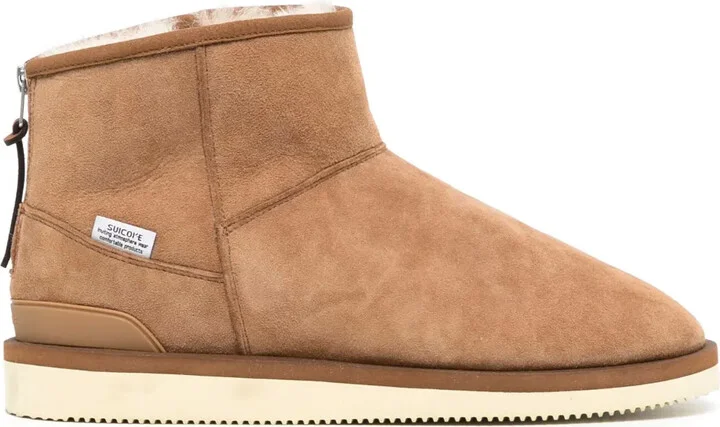 ELS suede ankle boots
