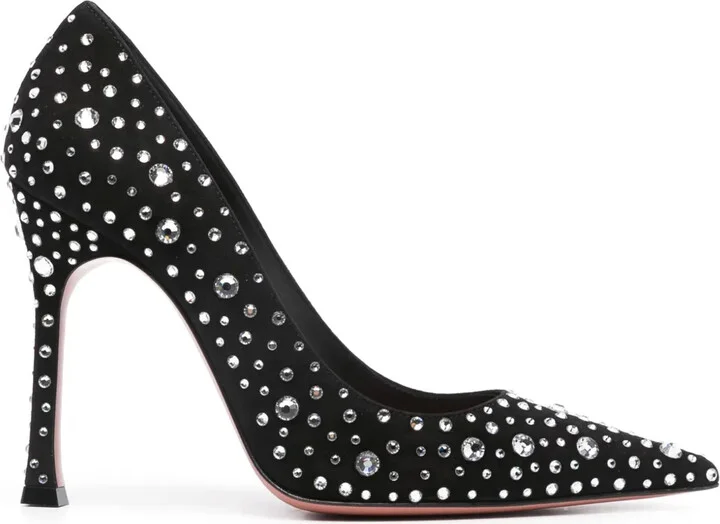 Elsa 110mm suede pumps