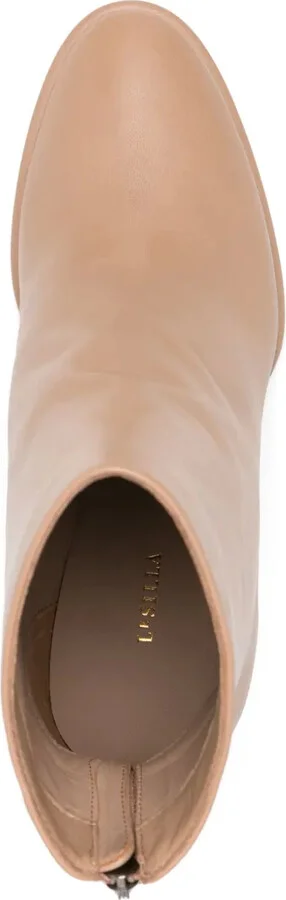 Elsa 85mm leather ankle boots - Image 4