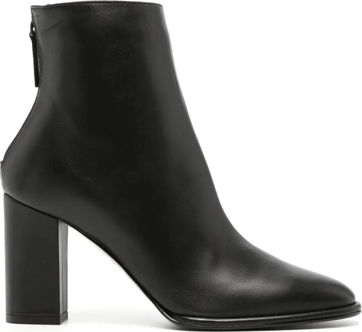 Elsa 85mm leather ankle boots
