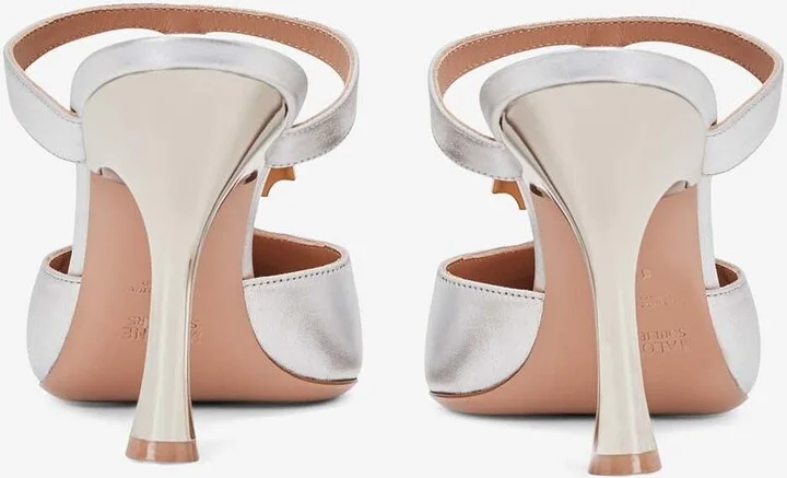 Elsa 90 Crystal-Embellished Mules in Leather - Image 2