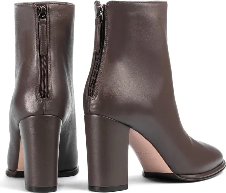 Elsa 90mm leather ankle boots - Image 3