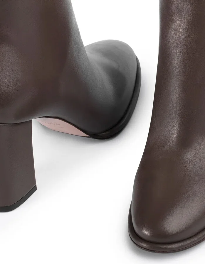 Elsa 90mm leather ankle boots - Image 4