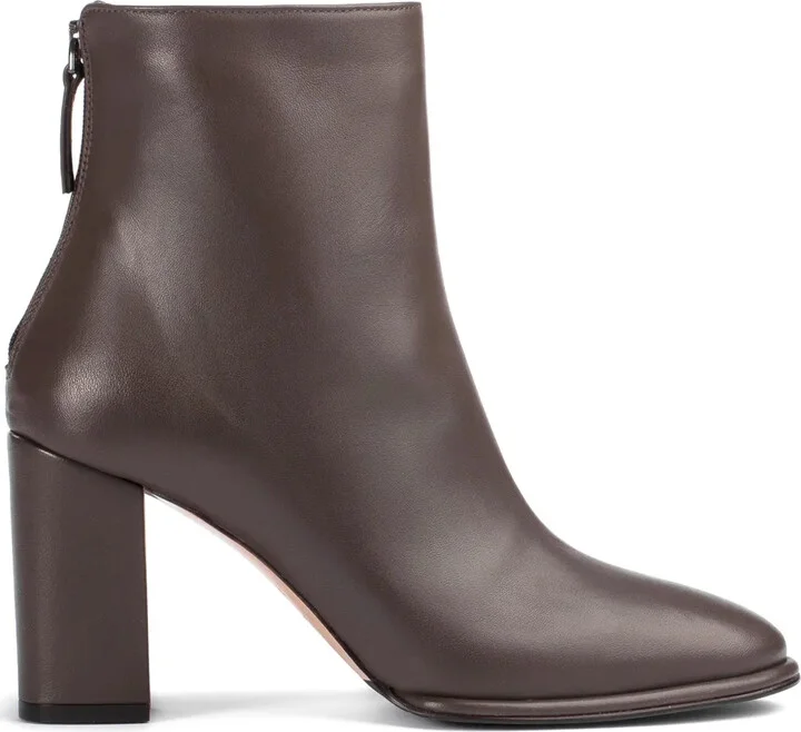 Elsa 90mm leather ankle boots