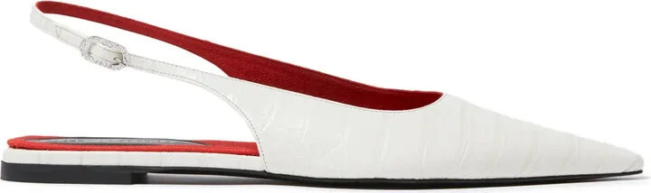 Elsa Cocco Alt Reptile ballerina shoes