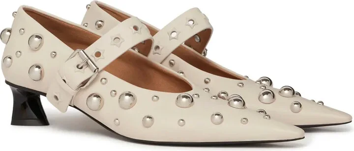 Elsa stud-embellished pumps - Image 2