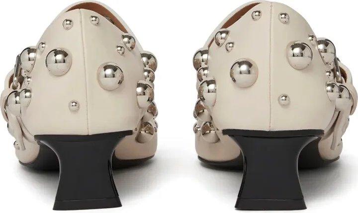 Elsa stud-embellished pumps - Image 3