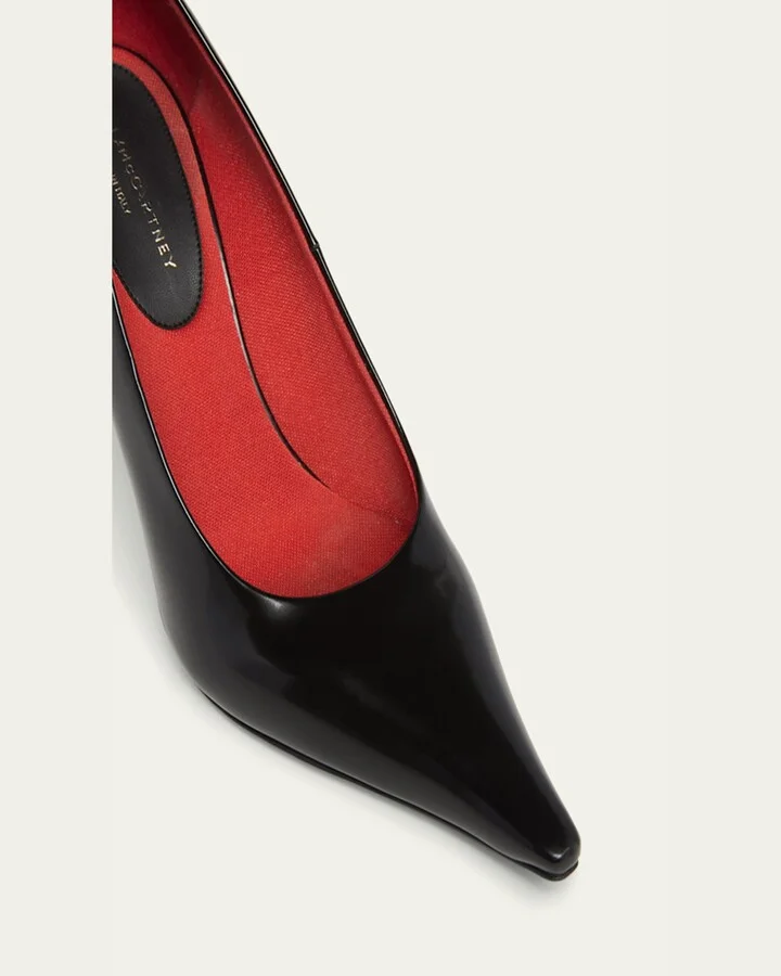 Elsa Vegan Leather Pumps - Image 5