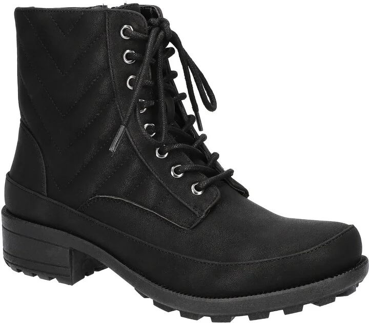 Elsie Womens Comfort Insole Lace-Up Ankle Boots