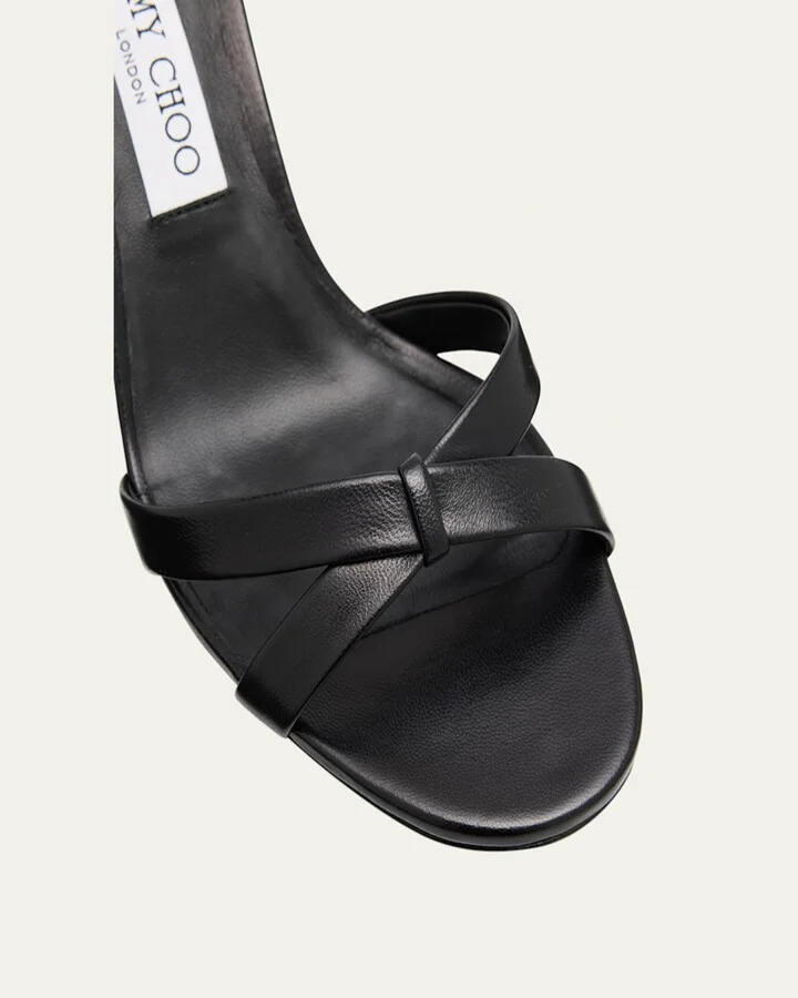 Elsy 70 Leather Sandals - Image 4
