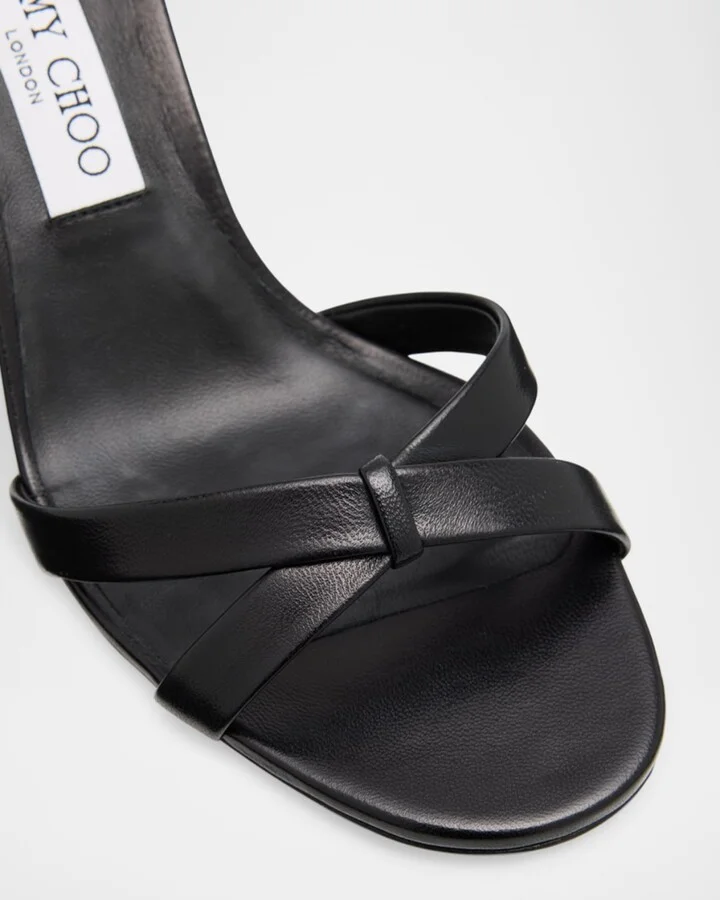Elsy 70 Leather Sandals - Image 4