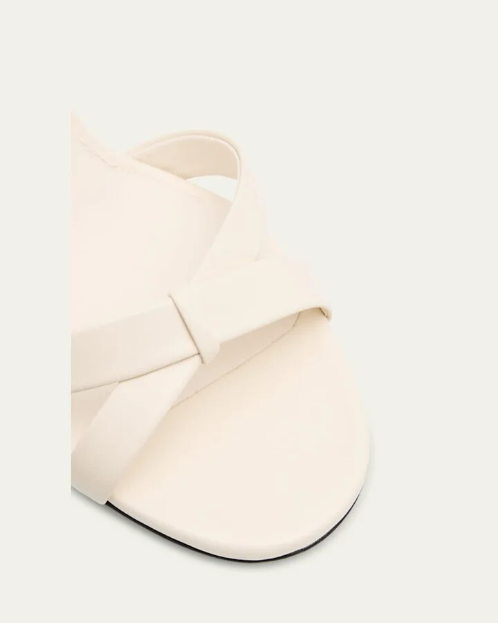 Elsy 70 Leather Sandals - Image 3
