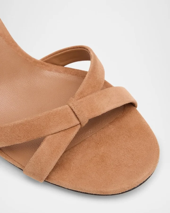 Elsy 70 Suede Sandals - Image 9