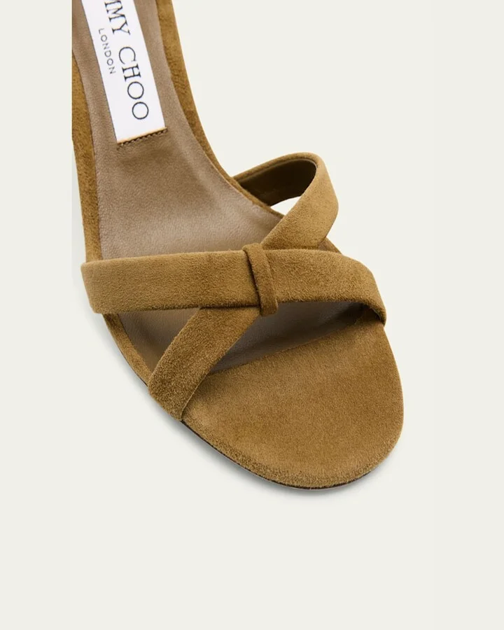 Elsy 70 Suede Sandals - Image 2
