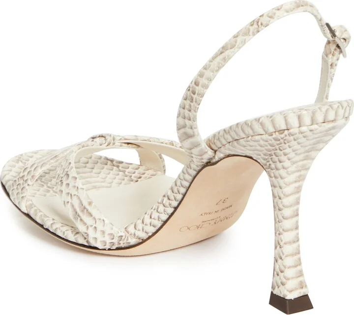 Elsy Snakeskin Embossed Slingback Sandal - Image 2