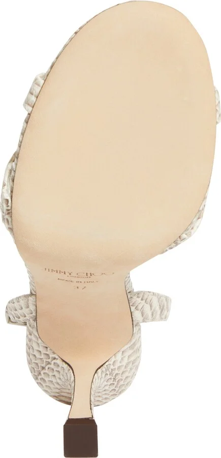 Elsy Snakeskin Embossed Slingback Sandal - Image 6