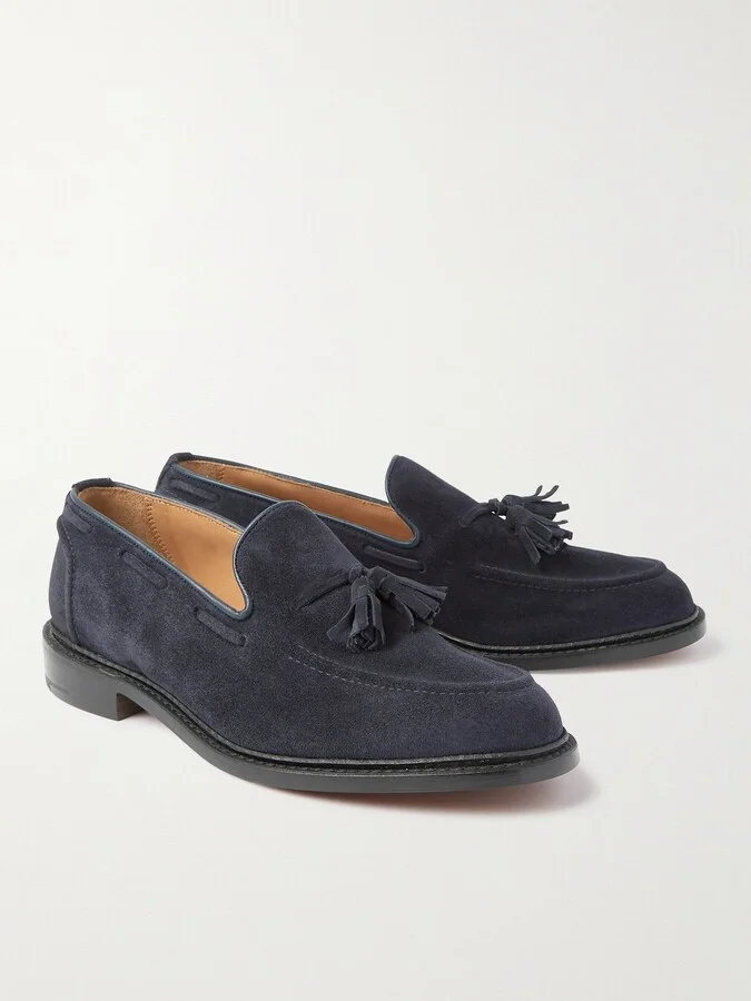 Elton Tassel Loafer Castorino Suede - Image 2